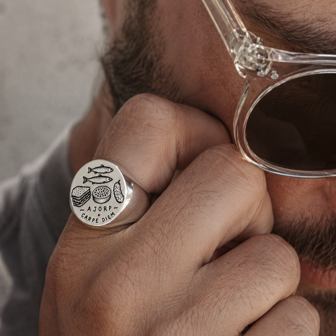 Personalised Draw Your Own Signet Ring