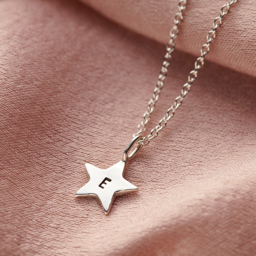 Personalised Bright Star Necklace Posh Totty Designs