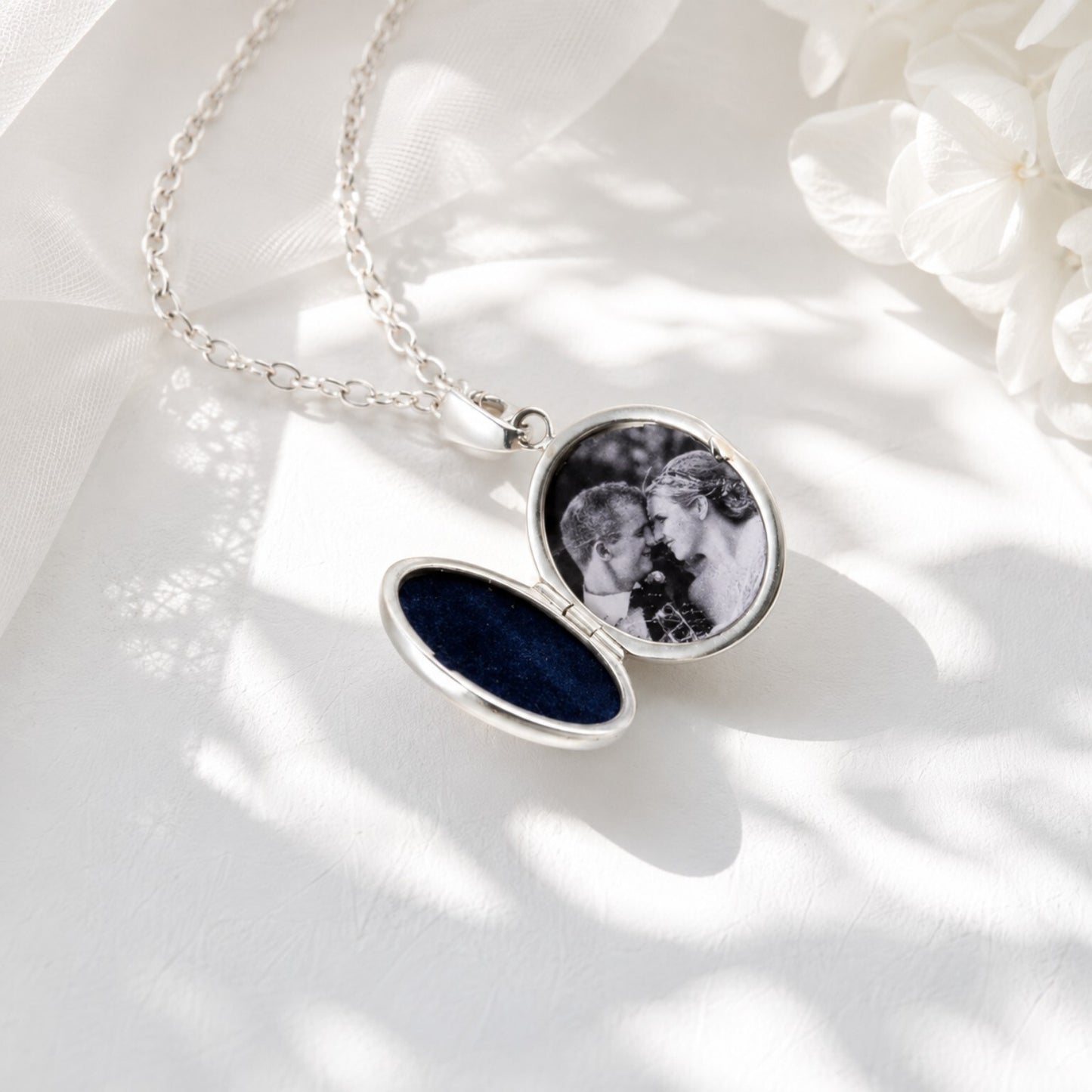 Personalised Wedding Locket Necklace