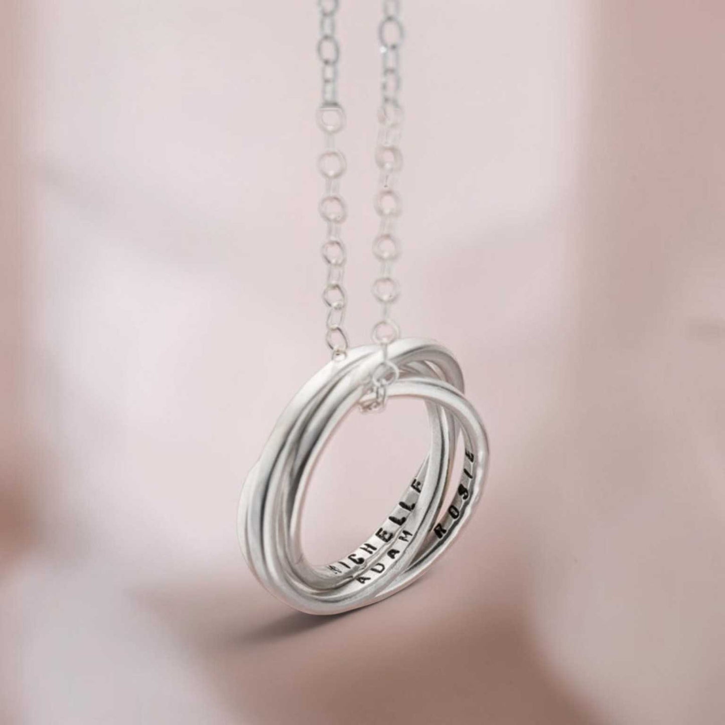Personalised Secret Russian Ring Necklace