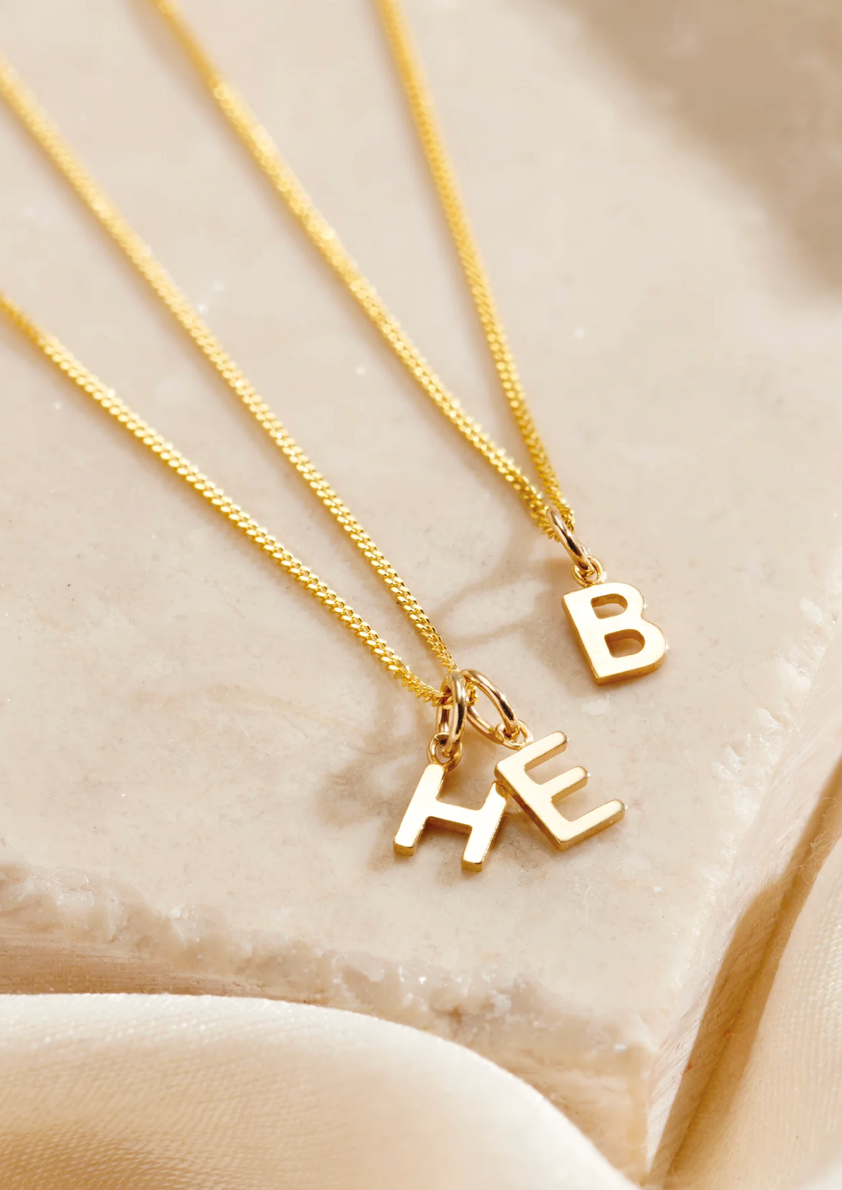 Initials jewellery