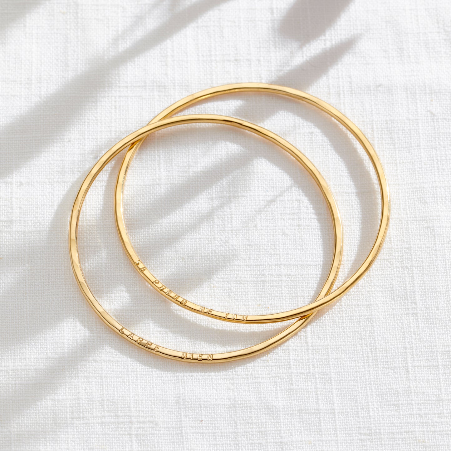 Personalised Interlinking Bangles