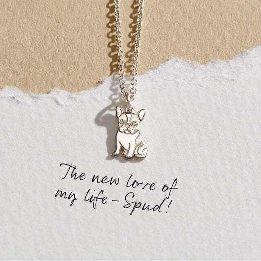 Personalised Pet Dog Dinky Charm Necklace