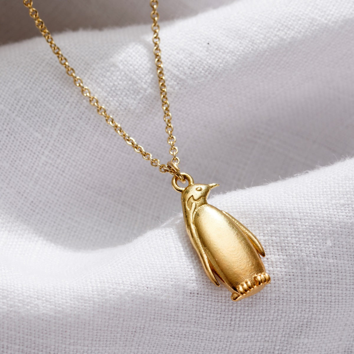 Soulmate Penguin Charm Necklace