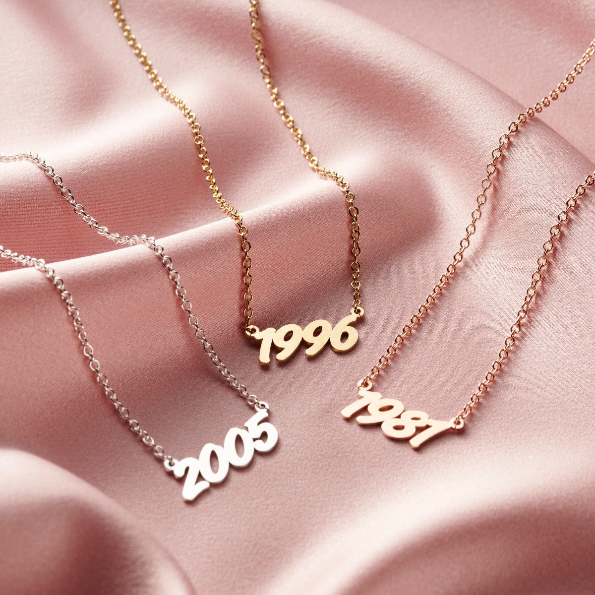 Personalised Year Necklace