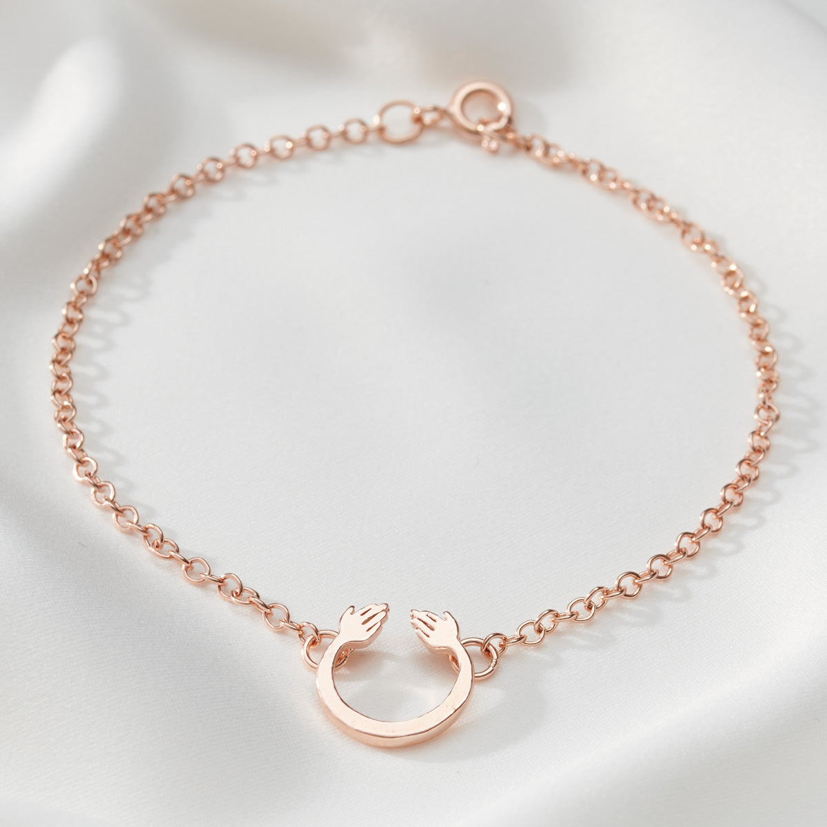 Personalised Mini Share A Hug Charity Bracelet