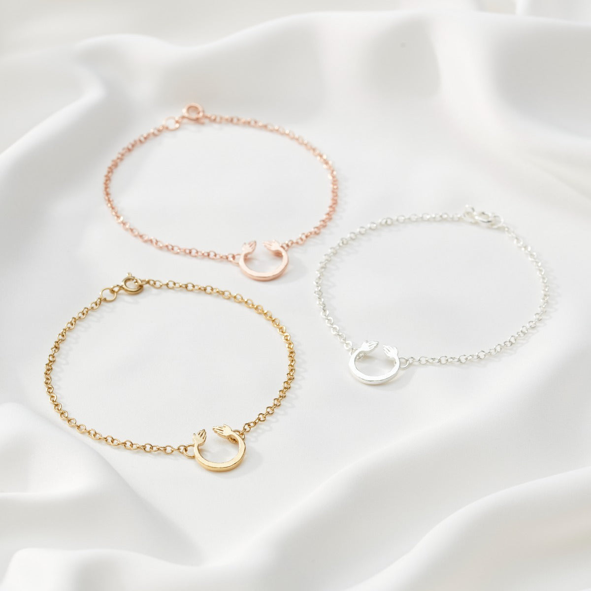Personalised Mini Share A Hug Charity Bracelet