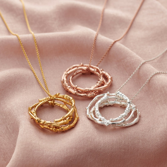 Family Tree Russian Ring Necklace